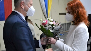 Miloš Meričko a Lívia Vašáková