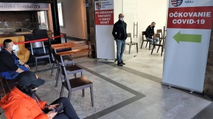 Očkovacie centrum v OC Avenue
