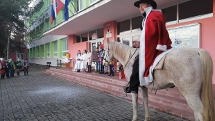 Martin na bielom koni - ZŠ Kudlovská