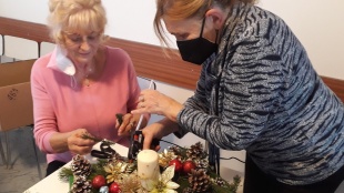 Členky Denného centra na Duchnovičovej ulici