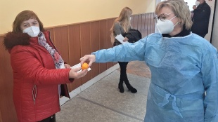 Veľkokapacitné očkovacie centrum (Obchodná akadémia) 5.12.2021