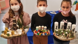 Výroba adventných vencov (ZŠ Hrnčiarska)