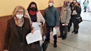 Veľkokapacitné očkovacie centrum (Obchodná akadémia) 12.12.2021