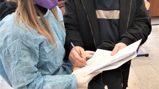Veľkokapacitné očkovacie centrum (Obchodná akadémia) 12.12.2021