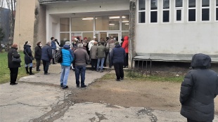 Veľkokapacitné očkovacie centrum (Obchodná akadémia) 12.12.2021