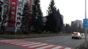 Bezpečnejšia „zebra na ceste“ (Laborecká 6)