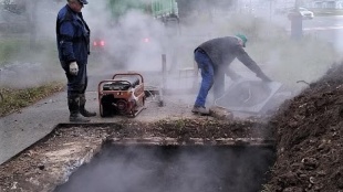 Havária hlavného horúcovodu JUH (Laborecká ulica)
