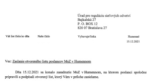 Poslanecký list pre ÚRSO
