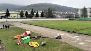 Výstavba ľahkoatletického štadióna (19:12.2021)