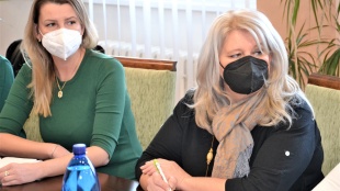 Porada s riaditeľkami MŠ (Tatiana Glodová a Ingrid Hirjaková)