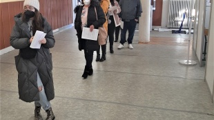 Veľkokapacitné očkovacie centrum (Obchodná akadémia) 15.1.2022