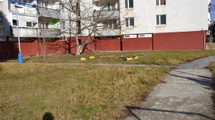 Laborecká ulica - vnútrobloky pred obnovou
