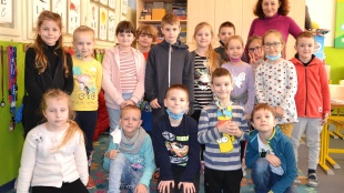 Oleksander v kolektíve 1.B (ZŠ Hrnčiarska)