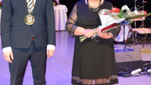 Miloš Meričko a Monika Siváková (vychovávateľka ZŠ Jána Švermu)