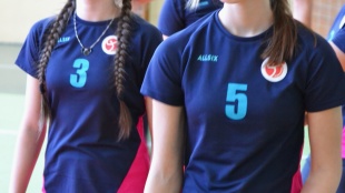 Mladšie žiačky ŠK Gymnázium Humenné