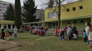 MŠ Dargovských hrdinov - Cvičný požiarny poplach