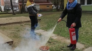 MŠ Dargovských hrdinov - Cvičný požiarny poplach
