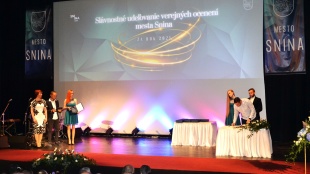 Slávnostné udelenie ocenení mesta Snina 2021