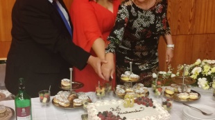ZŠ Hrnčiarska - 50 rokov - trio riaditeľov D. Kapráľ, J. Fiľová a J. Oravcová