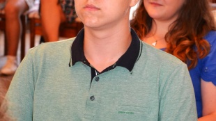 Ocenenie žiakov ZŠ - Marek Gibas