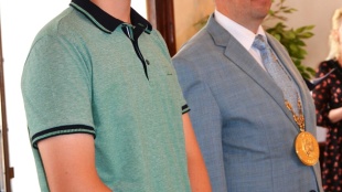 Ocenenie žiakov ZŠ - Marek Gibas