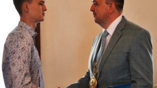 Ocenenie žiakov ZŠ - Patrik Mačoško