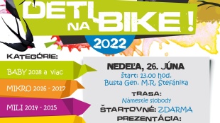 Mestské športové dni 2022 - Deti na bike 2022