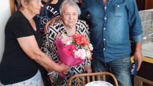 Mária Poláková oslávila 100 rokov v kruhu rodiny