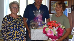 Valéria Kurťáková so synom a dcérou Márie Polákovej