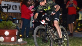 Nočná cyklistická časovka na Hubkovej
