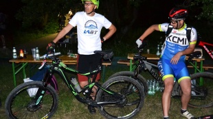 Nočná cyklistická časovka na Hubkovej