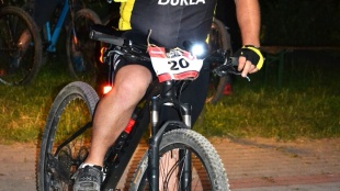 Nočná cyklistická časovka na Hubkovej