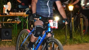 Nočná cyklistická časovka na Hubkovej