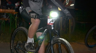 Nočná cyklistická časovka na Hubkovej