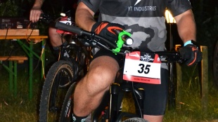 Nočná cyklistická časovka na Hubkovej
