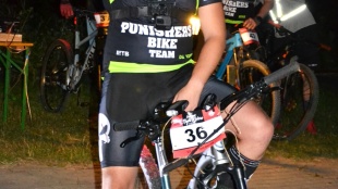 Nočná cyklistická časovka na Hubkovej