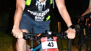Nočná cyklistická časovka na Hubkovej
