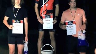 Nočná cyklistická časovka na Hubkovej