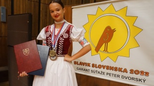 Janka Magurová bronzová v celoslovenskom kole Slávik Slovenska 2022
