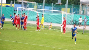 Humenné - P. Bystrica 2:1. Sedláček vyrovnal na 1:1