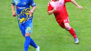 Humenné - P. Bystrica 2:1. Viktor Maťaš