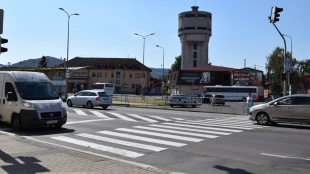 Priechod pre chodcov na Družstevnej ulici