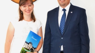 Do práce na bicykli 2022 - Eva Šepeľová prebrala ocenenie pre Andritz Slovakia s.r.o