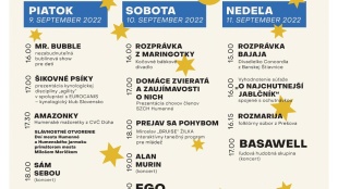 Dni mesta Humenné 2022 - hlavný program