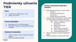 E-kolobežky TIER už aj v Humennom.