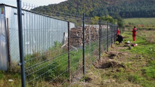 Oplotenie časti futbalového ihriska Podskalka