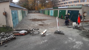 Medzigarážové priestory Mierová