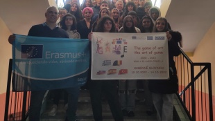 Erasmus+... Na Slovensku (organizátorom ZŠ Kudlovská)