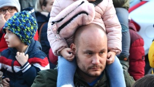 Mikuláš na humenských sídliskách - Sídlisko pod Sokolejom