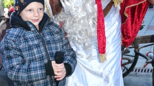 Mikuláš na humenských sídliskách - Sídlisko II (pri CVČ)